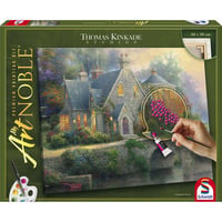 Schmidt Spiele My ArtNOBLE Thomas Kinkade - Lamplight Manor, Vernice 