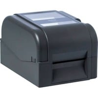 Brother TD-4420TN stampante per etichette (CD) Termica diretta/Trasferimento termico 203 x 203 DPI 152 mm/s Cablato Collegamento ethernet LAN grigio, Termica diretta/Trasferimento termico, 203 x 203 DPI, 152 mm/s, Cablato, Nero
