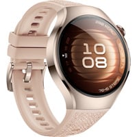 Huawei WATCH 5 (42 mm), cassa in acciaio inox 904L e cinturino beige. Compatibile con iOS e Android e chiamate E-sim, Smartwatch beige, cassa in acciaio inox 904L e cinturino beige. Compatibile con iOS e Android e chiamate E-sim, 3,51 cm (1.38"), AMOLED, Touch screen, GPS (satellitare), 51 g