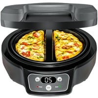 Rommelsbacher Omelette Chef OM 950, Bollitore per snack antracite
