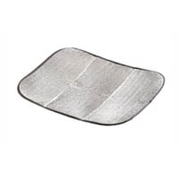 High Peak 41325 Copri sedia, Cuscino del sedile argento, Copri sedia, Argento, 2 pezzo(i), 350 mm, 450 mm, 2 mm