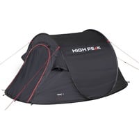 High Peak Wurfzelt Vision 3, Tenda Nero