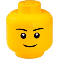 Room Copenhagen LEGO Iconic Storage Head, Scatola di immagazzinaggio giallo