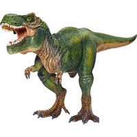 Schleich Dinosaurs tirannosauro Rex, Gioco figura verde scuro, 4 anno/i, Age of the Dinos, Dinosaurs and volcano, Multicolore, Plastica