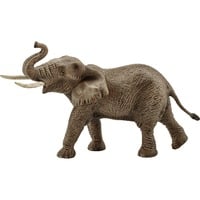 Schleich WILD LIFE Elefante africano, maschio, Gioco figura maschio, 3 anno/i, Safari, Wild animals / adventure toys, Multicolore, Plastica, 1 pz