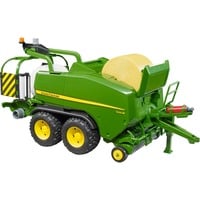 bruder Rimorchio John Deere Pressaballe C441R, Veicolo modello verde