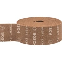 Bosch 2 608 901 227 fornitura per levigatura manuale Rotolo di carta vetrata Grana grossa 1 pz, Foglio abrasivo marrone, Rotolo di carta vetrata, Grana grossa, Sverniciatura, Marrone, 115 mm, 10 m