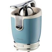 Ariete 413 Spremiagrumi Elettrico con Leva - Salvagoccia - Motore Silenzioso - 85 Watt - Design Vintage - Celeste celeste/crema, Azzurro, 0,6 L, Acciaio inox, Metallo, 85 W, 175 mm