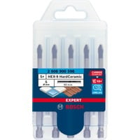 Bosch Punta per tegole HardCeramic HEX-9 EXPERT, Ø 5mm, Trapano 