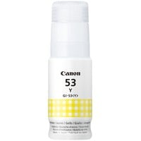Canon Serbatoio d'inchiostro GI-53Y Giallo Originale, Giallo, Canon, PIXMA G650 PIXMA G550, 60 ml, Ad inchiostro