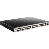 D-Link DGS-3130-54PS/E switch di rete Gestito L3 Gigabit Ethernet (10/100/1000) Supporto Power over Ethernet (PoE) Grigio, Interruttore Gestito, L3, Gigabit Ethernet (10/100/1000), Supporto Power over Ethernet (PoE), Montaggio rack