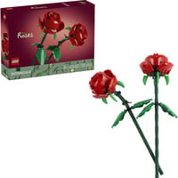 LEGO Botanicals 40460 Rose, Fiori Finti Compatibile con Bouquet di Fiori Artificiali, Regalo Donna, Uomo, Bambine e Bambini 8+, Giochi di costruzione Fiori Finti Compatibile con Bouquet di Fiori Artificiali, Regalo Donna, Uomo, Bambine e Bambini 8+, Set da costruzione, 8 anno/i, Plastica, 120 pz, 149 g
