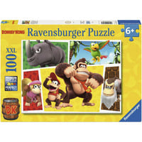 Ravensburger Puzzle per bambini Nintendo Super Mario - Scimmie scatenate! 