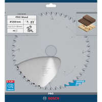 Bosch ‎2608640643 lama circolare 25 cm 1 pz, Lama per sega Legno, 25 cm, Bosch, 940 g, 1 pz