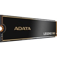 ADATA LEGEND 960 2 TB M.2 PCI Express 4.0 NVMe 3D NAND, Disco a stato solido grigio scuro/Oro, 2 TB, M.2, 7400 MB/s