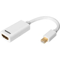 Digitus Adattatore / Convertitore Mini DisplayPort a HDMI bianco