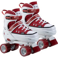 HUDORA Pattini a rotelle Mis. 32-35 rosso/Bianco
