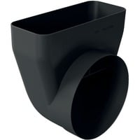 Neff Z861SI1 accessorio per cappa, Tubo Nero, Nero, Neff, 265 g, 215 mm, 230 mm, 139 mm