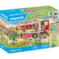 PLAYMOBIL Country Accogliente Caffè in Carrozza, Giochi di costruzione 