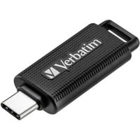 Verbatim Store 'n' Go unità flash USB 64 GB USB tipo-C 3.2 Gen 1 (3.1 Gen 1) Nero, Chiavetta USB Nero/grigio, 64 GB, USB tipo-C, 3.2 Gen 1 (3.1 Gen 1), Lamina di scorrimento, 4 g, Nero