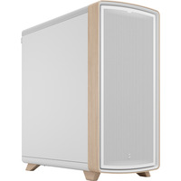 Fractal Design Summit Chalk White Solid, Chassis Tower bianco/legno