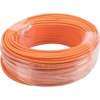 Digitus Cavo di installazione con doppino intrecciato CAT 7 S-FTP, AWG 23/1 arancione , AWG 23/1, 50 m, Cat7, S/FTP (S-STP)