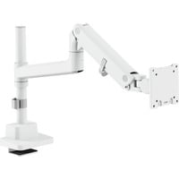 Digitus Supporto singolo per monitor, 57", 27 kg, Base per monitor bianco