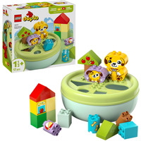 LEGO DUPLO 10441 Smista-Forme: Casetta del Cucciolo, Gioco Educativo con Mattoncini per la Motricità Fine per Bambini 18+ Mesi, Giochi di costruzione Gioco Educativo con Mattoncini per la Motricità Fine per Bambini 18+ Mesi, Set da costruzione, 1,5 anno/i, Plastica, 17 pz, 646 g