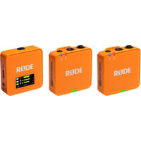 Rode Microphones Wireless GO (Gen 3), Microfono arancione 