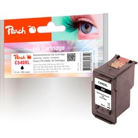 Peach 316476 cartuccia d'inchiostro 1 pz Nero Nero, Inchiostro a base di pigmento, 1 pz