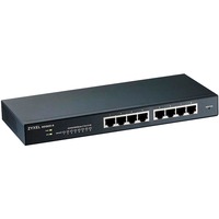 Zyxel GS1900-8 Gestito L2 Gigabit Ethernet (10/100/1000) Nero, Interruttore Gestito, L2, Gigabit Ethernet (10/100/1000), Full duplex, Montaggio rack
