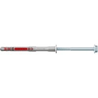 fischer Tassello a gambo lungo DuoXpand 10x120 FUS grigio chiaro/Rosso