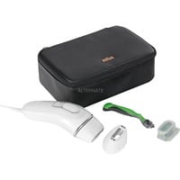 Braun Silk-expert Pro Epilatore Luce Pulsata Silk·expert Pro 5, Epilazione A Casa Tua, Con Custodia, Rasoio Uomo Gillette, 2 Testine, PL5145, Rimozione dei capelli bianco/Argento, Epilazione A Casa Tua, Con Custodia, Rasoio Uomo Gillette, 2 Testine, PL5145, Luce pulsata intensa (IPL), Bianco, AC