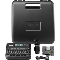 Brother PT-D460BTVP stampante per etichette (CD) Trasferimento termico 180 x 180 DPI 30 mm/s Con cavo e senza cavo TZe Bluetooth QWERTY, Stampa etichette Nero, QWERTY, TZe, Trasferimento termico, 180 x 180 DPI, 30 mm/s, Con cavo e senza cavo