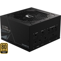 GIGABYTE UD1000GM PG5 alimentatore per computer 1000 W 20+4 pin ATX ATX Nero, Alimentatore PC Nero, 1000 W, 100 - 240 V, 50 - 60 Hz, 6.5 - 15 A, Attivo, 16 ms