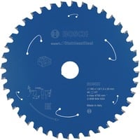 Bosch 2 608 644 533 lama circolare 16 cm 1 pz, Lama per sega Acciaio inox, 16 cm, 2 cm, 1,3 mm, 4700 Giri/min, 1,6 mm