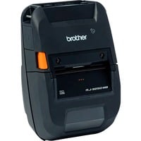 Brother RJ3250WBL stampante per etichette (CD) Termica diretta 203 x 203 DPI 127 mm/s Wireless Collegamento ethernet LAN Wi-Fi Bluetooth, Stampante ricevute Nero, Termica diretta, 203 x 203 DPI, 127 mm/s, Wireless, Nero
