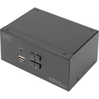 Digitus Switch KVM DisplayPort 2x 1 Nero