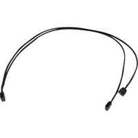 Alphacool Splitter a Y cavo aRGB 3 pin a 2x 3 pin, 60 cm, Cavo a Y Nero