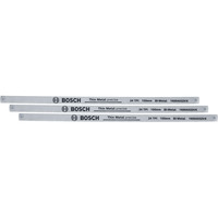 Bosch Lame per seghetto a mano fai-da-te 150mm, 24 TPI, 3 pezzi, Lama per sega 