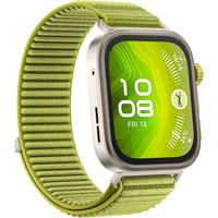 Huawei WATCH FIT 4 Pro, vetro zaffiro, cassa in titanio e cinturino verde. Fino a 10 giorni di autonomia e compatibile con iOS e Android., Smartwatch titanio, vetro zaffiro, cassa in titanio e cinturino verde. Fino a 10 giorni di autonomia e compatibile con iOS e Android., 4,62 cm (1.82"), AMOLED, Touch screen, GPS (satellitare), 30,4 g