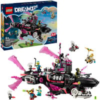 LEGO DREAMZzz 71500 2 in 1 Sottomarino-Squalo Nightmare, Giocattolo Modulare con 2 Opzioni di Costruzione per Bambini da 9+, Giochi di costruzione Giocattolo Modulare con 2 Opzioni di Costruzione per Bambini da 9+, Set da costruzione, 9 anno/i, Plastica, 1413 pz, 2,11 kg