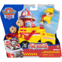 Spin Master PAW Patrol Fire Rescue: Camion Ribaltabile Antincendio di Rubble con Personaggio, Proiettili e Camion Giocattolo, Giocattoli per Bambini e Bambine, 3+ Anni,  veicolo da gioco PAW Patrol Fire Rescue: Camion Ribaltabile Antincendio di Rubble con Personaggio, Proiettili e Camion Giocattolo, Giocattoli per Bambini e Bambine, 3+ Anni, Dumper, 3 anno/i, Plastica, Rosso, Giallo
