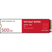 WD WD Red SN700 M.2 500 GB PCI Express 3.0 NVMe, Disco a stato solido 500 GB, M.2, 3430 MB/s, 8 Gbit/s