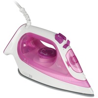 Braun TexStyle 3 FERRO A VAPORE SI3030PU, Ferro da stiro bianco/Viola, Ferro a vapore, Piastra in Ceramica, 2 m, 145 g/min, Rosa, 45 g/min