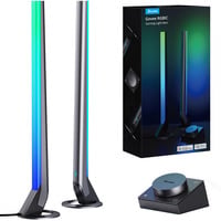 Govee Barre luminose da gioco RGBIC, Luce LED bianco