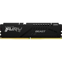 Kingston FURY FURY Beast 16GB 6000MT/s DDR5 CL30 DIMM Black EXPO, Memoria Nero, 16 GB, 1 x 16 GB, DDR5, 288-pin DIMM, Nero