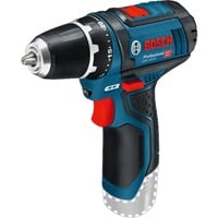 Bosch 0615990HV1 Senza chiave Nero, Blu, Rosso, Trapano avvitatore blu/Nero, Trapano con impugnatura a pistola, Senza chiave, Nero, Blu, Rosso, 1 cm, 1,9 cm, 1 cm