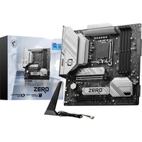 MSI B760M Ptoject Zero Intel B760 LGA 1700 micro ATX, Scheda madre Intel, LGA 1700, Intel® Celeron®, Intel® Pentium® Gold, LGA 1700, DDR5-SDRAM, 256 GB