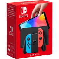 Nintendo Switch (modello Oled) Rosso neon/Blu neon, schermo 7 pollici, Console di gioco Neon rosso/Neon blu, schermo 7 pollici, Nintendo Switch, NVIDIA Custom Tegra, Blu, Rosso, Analogico/Digitale, Tasto Home, Pulsante di accensione, Pulsanti